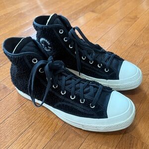 Converse Chuck 70 Varsity High Top Black Sherpa Mens 10 172005C Taylor Womens 12